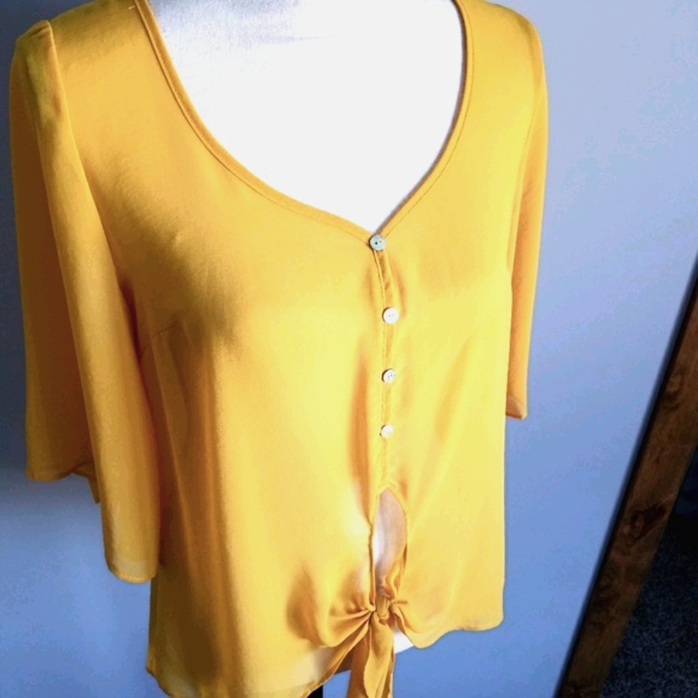 Yellow Gold Blouse
